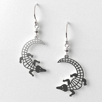 Crocodile Earrings