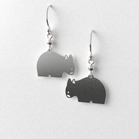 Wombat Earrings