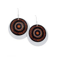 Feather Earrings Hunting