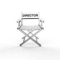 Director Chair Pin