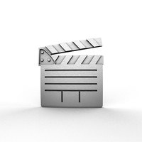 Clapperboard Pin