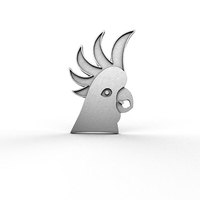 Cockatoo Pin