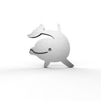 Dolphin Pin