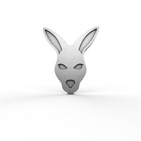 Kangaroo Head Pin