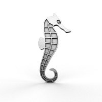 Seahorse Pin