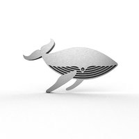Humpback Whale Pin