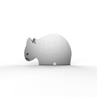 Wombat Pin