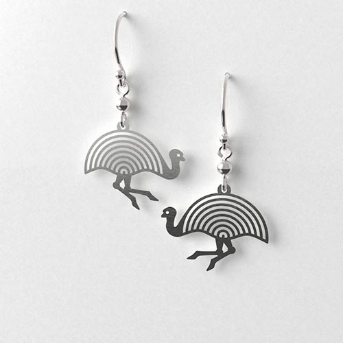 Emu Earrings