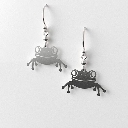 Tree Frog Earrings