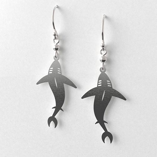 Shark Earrings