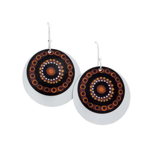 Feather Earrings Hunting