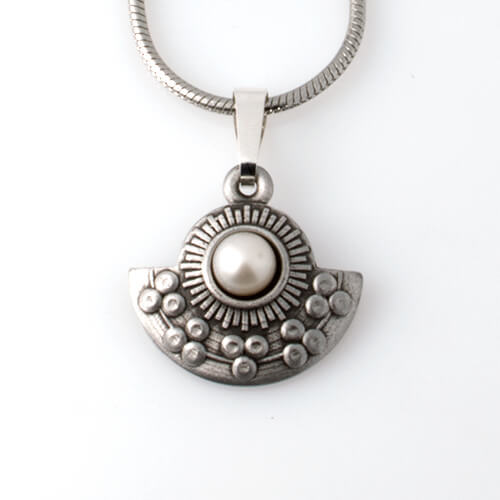 Flora Pearl Pendant Golden Wattle